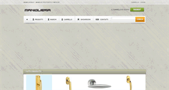 Desktop Screenshot of maniglieria.it